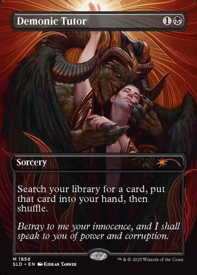 悪魔の教示者／Demonic Tutor - MTGフレーバーテキストwiki | Magic